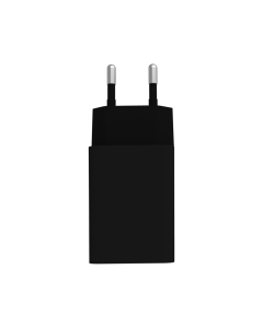 Зарядний пристрій ColorWay (1USBx2A) (CW-CHS012CC-BK) + кабель USB Type-C Чорний (Black)