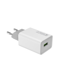 Зарядний пристрій ColorWay QC3.0 (1USBx4A) (CW-CHS014Q-WT) Білий (White)