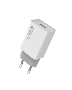 Зарядний пристрій ColorWay QC3.0 (1USBx4A) (CW-CHS014Q-WT) Білий (White)