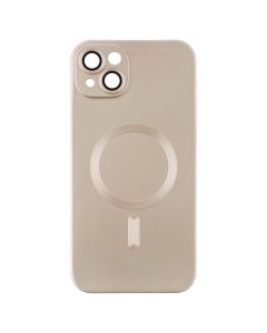 Чохол накладка для iPhone 14 Plus MagSafe Colors 2 + Camers Protection Золота (Gold)