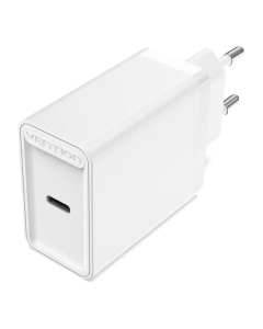 Зарядний пристрій Vention USB Type C + QC4.0 (20W) (FADW0-EU) Білий (White)