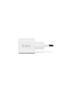 Зарядний пристрій Ttec SmartCharger USB-C /20Вт (2SCP01B) Білий (White)
