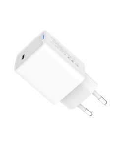 Зарядний пристрій ColorWay GaN Mini 45W PD Port PPS USB-C (CW-CHS057PD-WT) Білий (White)