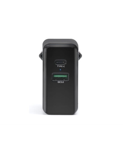 Зарядное устройство REAL-EL CH-350 QC3.0 (2USB, 3A) Черное (Black)