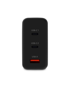 Зарядний пристрій Ttec SmartCharger Trio GAN 120Вт (2SCG04S) Чорний (Black)