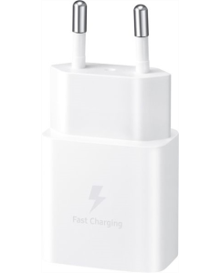 Зарядное устройство SAMSUNG 15W Power Adapter (без кабеля) EP-T1510NWEGEU Белый (White)