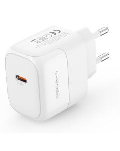 Зарядний пристрій XO L136 - 20W PD Single port USB-C Білий (White)