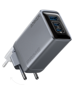 Зарядний пристрій Anker GaNPrime Charger - 100W, 2xUSB-C PD & 1xUSB-A Foldable Срібний (Silver)