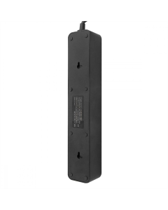 Мережевий фільтр Proove Power Strip P-03 (3 розетки + 4 USB + 2 Type-C) 2М Чорний (Black)