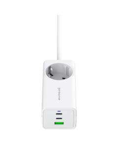 Мережевий фільтр Proove Power Strip PD-02 65W (2 Type-C + 1USB) Білий (white)