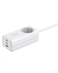 Мережевий фільтр Proove Power Strip PD-02 65W (2 Type-C + 1USB) Білий (white)