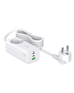 Мережевий фільтр Proove Power Strip PD-02 65W (2 Type-C + 1USB) Білий (white)