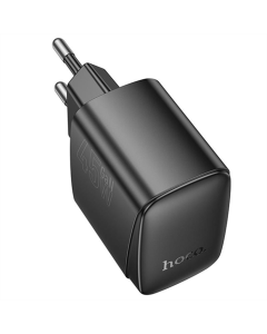 Зарядний пристрій Hoco CS62A Bright PD45W (2USB-C) Чорний (Black)