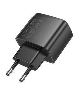 Зарядний пристрій Hoco CS62A Bright PD45W (2USB-C) Чорний (Black)
