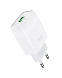 Зарядное устройство Hoco C72Q Glorious QC3.0 18W (1USB-A) Белый (White)