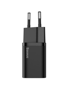 Зарядное устройство Baseus Super Si Quick Charger 30W (1USB-C) (CCSUP-J) Черное (Black)