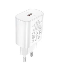 Зарядний пристрій Hoco N22 Jetta PD25W (1USB-C) Білий (White)