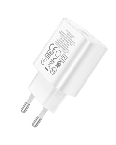 Зарядний пристрій Hoco N22 Jetta PD25W (1USB-C) Білий (White)