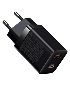Зарядний пристрій Baseus Super Si Pro Quick Charger 30W (1USB-A/1C) (CCSUPP-E) Чорний (Black)