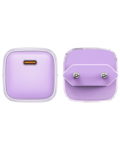 Зарядний пристрій Acefast A53 Sparkling series PD30W GaN (1USB-C) Фіолетовий (Alfalfa Purple)