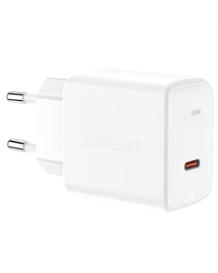 Зарядное устройство Acefast A21 1Type-C PD 30W Белый (White)