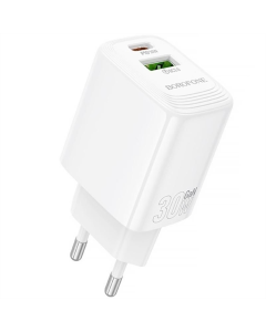 Зарядное устройство Borofone BA71A PD20W (1USB-C) Белый (White)