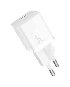 Зарядний пристрій Baseus GaN5 Fast Charger (mini) PD30W (1USB-C) (CCGN070) Білий (White)
