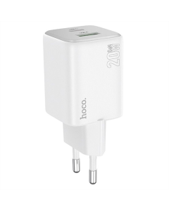 Зарядное устройство Hoco N41 Almighty PD20W+QC3.0 (1USB-A/1C) Белый (White)