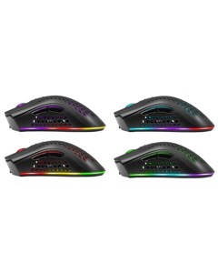 Миша бездротова Defender Warlock GM-709L RGB Чорна (Black)