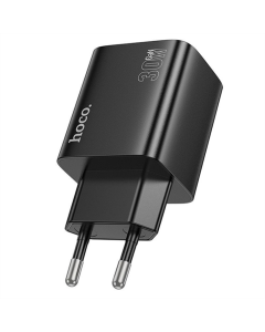 Зарядний пристрій Зарядний пристрій Hoco N56 Fundador PD30W four-port (2USB-A/2C) Чорний (Black)