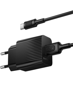 Зарядний пристрій Borofone BAS71A Source 10.5W (1USB-A) + кабель USB to Type-C Чорний (Black)