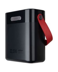 PowerBank 80000 mAh Hoco J143 LED 22.5W+PD20W Чорний (Black)