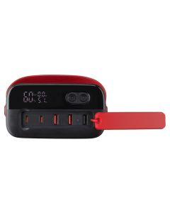 PowerBank 80000 mAh Hoco J143 LED 22.5W+PD20W Чорний (Black)