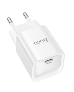 Зарядний пристрій Hoco C146A Charm PD20W (1USB-C) Білий (White)