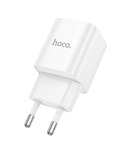 Зарядний пристрій Hoco C146A Charm PD20W (1USB-C) Білий (White)