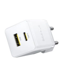 Зарядний пристрій Baseus Palm Fast Charger 30W + кабель Type-C to Type-C (P1011160A) Білий (White)