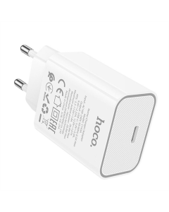 Зарядное устройство Hoco C143A Benefit PD20W (1USB-C) Белый (White)