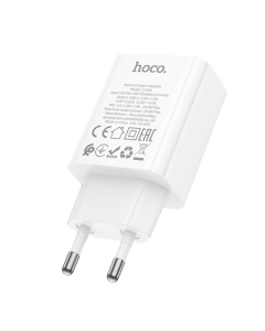 Зарядное устройство Hoco C143A Benefit PD20W (1USB-C) Белый (White)