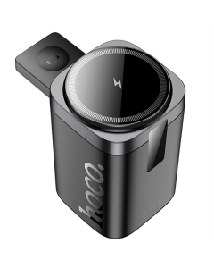 Зарядний пристрій бездротовий Hoco CQ20A Clever 6in1 PD65W Чорний (Black)