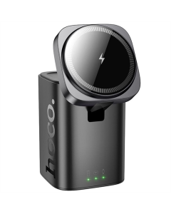 Зарядний пристрій бездротовий Hoco CQ20A Clever 6in1 PD65W Чорний (Black)