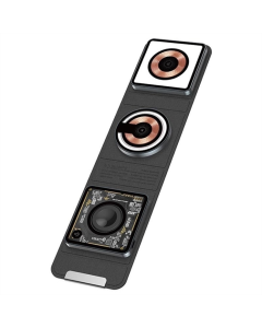 Зарядний пристрій бездротовий WIWU Wi-W001 3 in 1 wireless charger Чорний (Black)