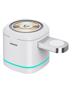 Зарядний пристрій бездротовий H48 4in1 Compact Білий (White)