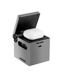 Зарядний пристрій бездротовий WIWU Wi-W030 Planeta Trio 3 in 1 Cableless charger Сірий (Gray)