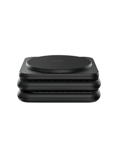 Зарядний пристрій бездротовий WIWU Wi-W035 Kevlar Mag Go 3 in 1 wireless charger Чорний (Black)