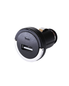 Автомобильное зарядное устройство Strax Car Charger 2.4A Single USB-A (4029948595757) Bulk Черный (Black)