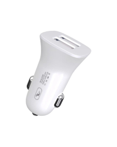 Автомобільний зарядний пристрій SkyDolphin SZ09 (2USB, 3.4A) (AZP-000106) Білий (White)