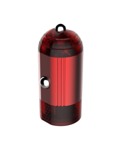 Автомобільний зарядний пристрій ColorWay (1USBх3А) QC3.0 (CW-CHA012Q-RD) Червоний (Red)