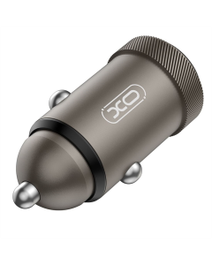 Автомобільний зарядний пристрій XO CC70 (USB-C, 3A) 30W Чорний (Black)