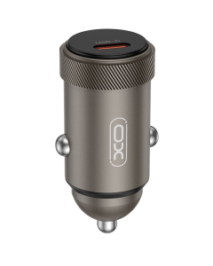 Автомобільний зарядний пристрій XO CC70 (USB-C, 3A) 30W Чорний (Black)