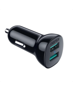 Автомобільний зарядний пристрій Choetech C0051 36W QC3.0 (2USBx2.4A) (C0051-V5) Чорний (Black)
